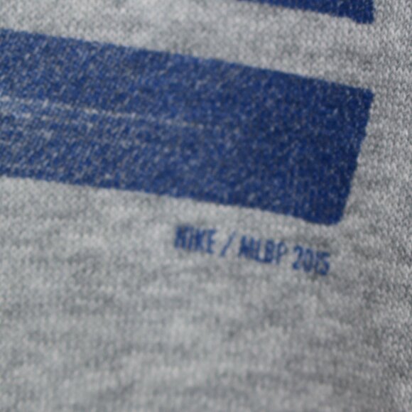 KC Royals Hoodie Mens Large Gray 2015 World Series Champions Nike Pullover - Picture 4 of 8